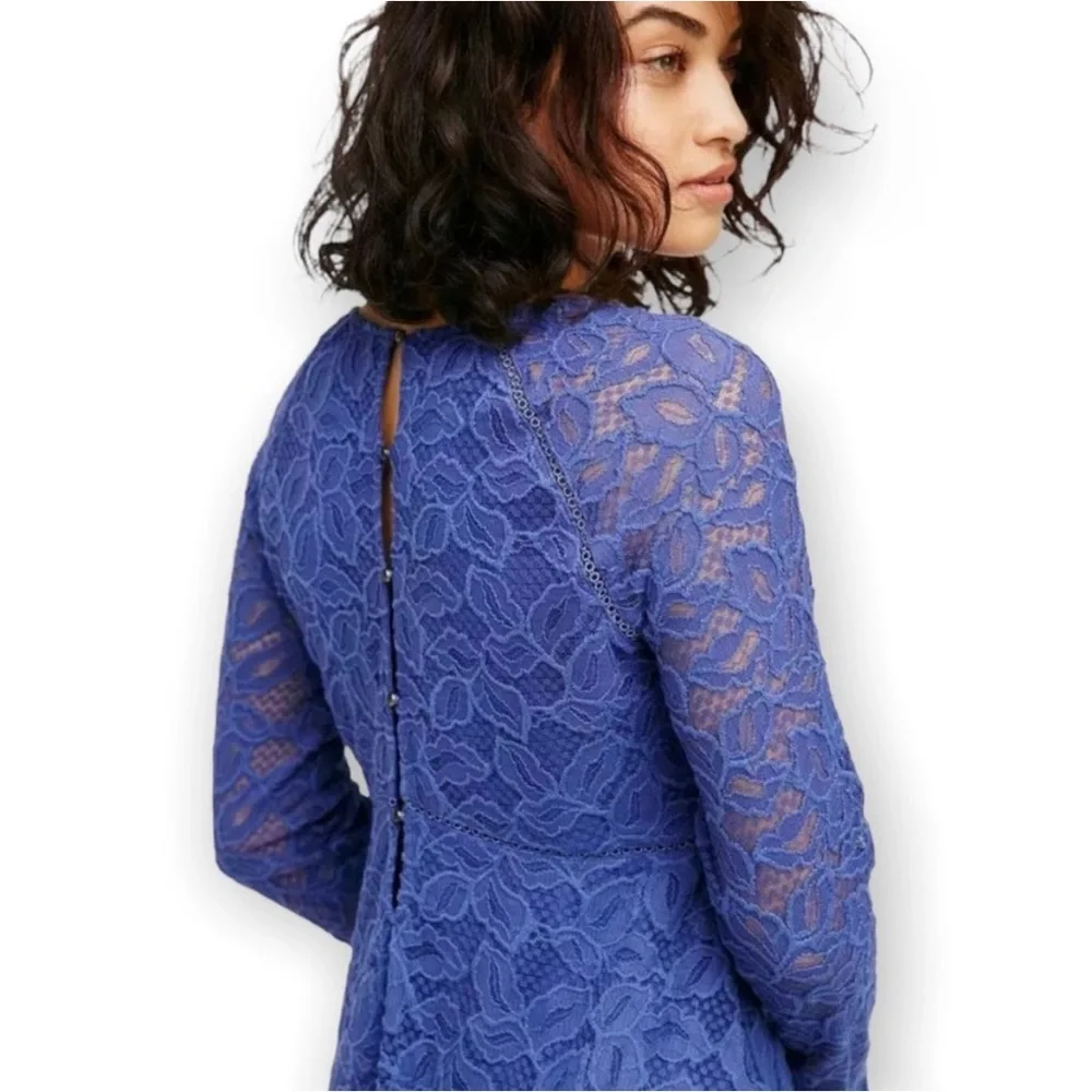 Free People Blue Skies Babydoll Dress